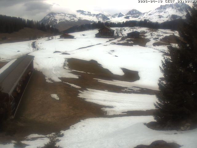 Archiv Foto Webcam Golfhaus in Arosa