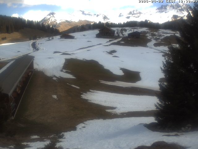 Archiv Foto Webcam Golfhaus in Arosa