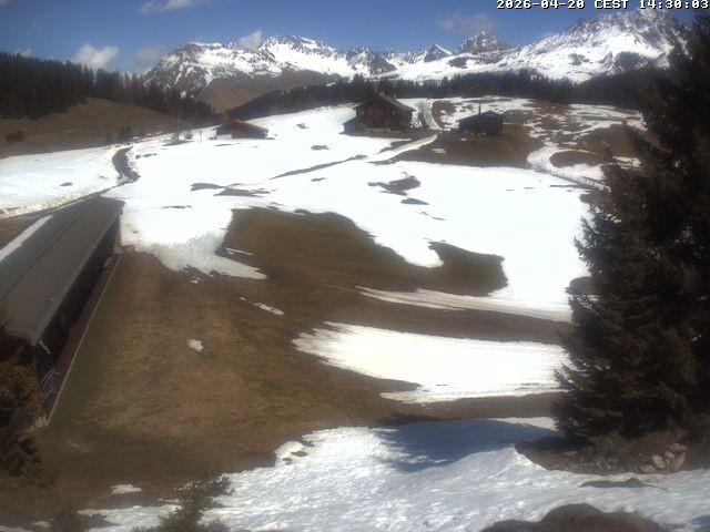 Archiv Foto Webcam Golfhaus in Arosa