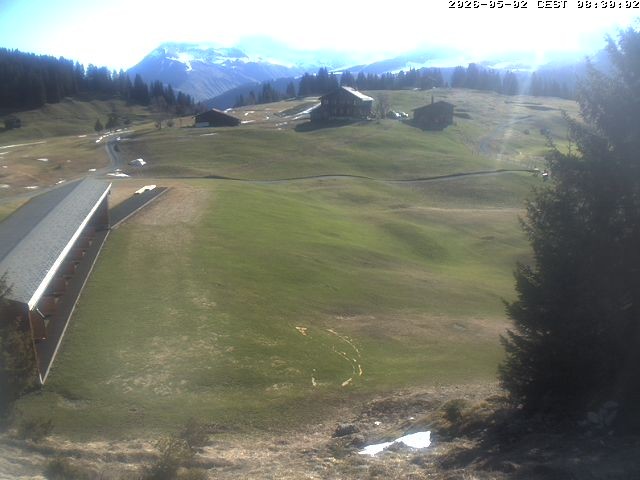 Archiv Foto Webcam Golfhaus in Arosa