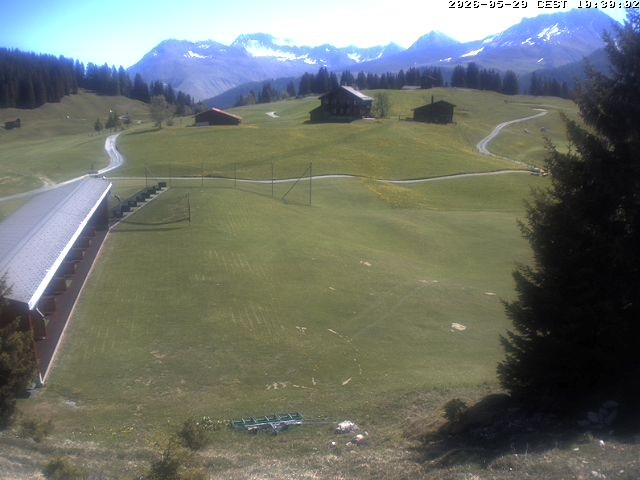 Archiv Foto Webcam Golfhaus in Arosa