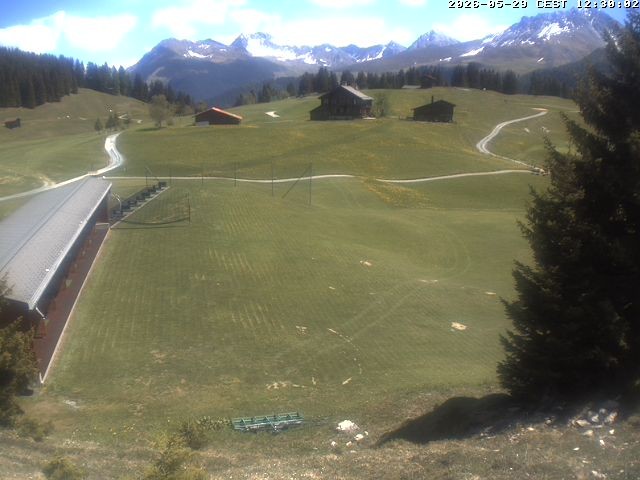 Archiv Foto Webcam Golfhaus in Arosa