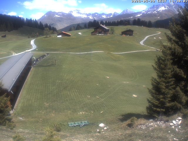 Archiv Foto Webcam Golfhaus in Arosa
