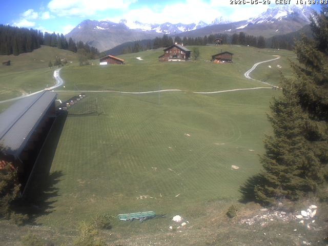 Archiv Foto Webcam Golfhaus in Arosa