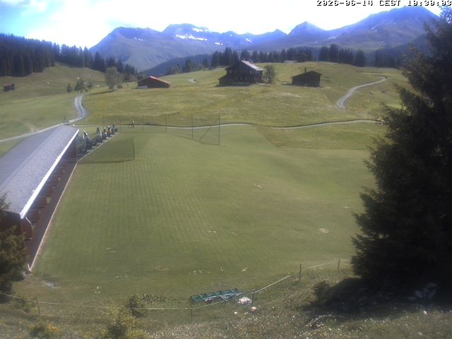 Archiv Foto Webcam Golfhaus in Arosa