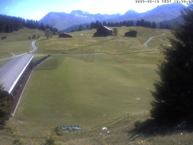 Archiv Foto Webcam Golfhaus in Arosa