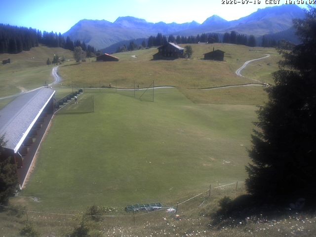 Archiv Foto Webcam Golfhaus in Arosa