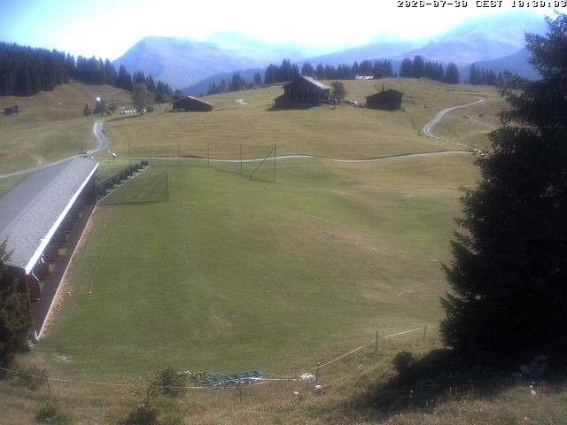 Archiv Foto Webcam Golfhaus in Arosa