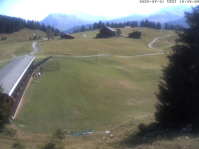 Archiv Foto Webcam Golfhaus in Arosa