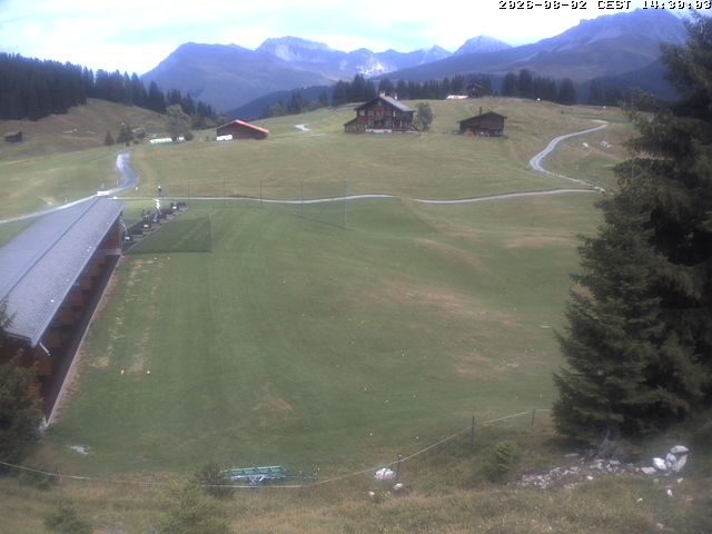 Archiv Foto Webcam Golfhaus in Arosa