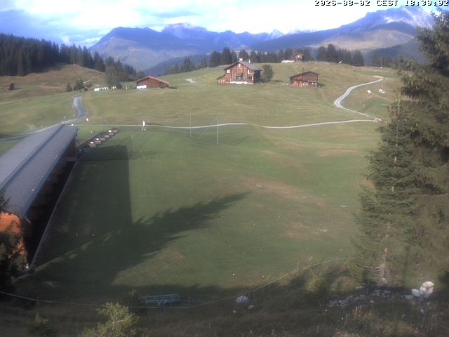 Archiv Foto Webcam Golfhaus in Arosa