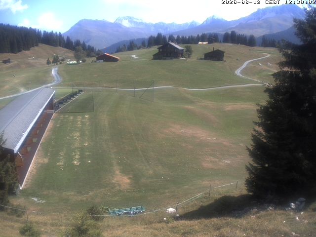 Archiv Foto Webcam Golfhaus in Arosa