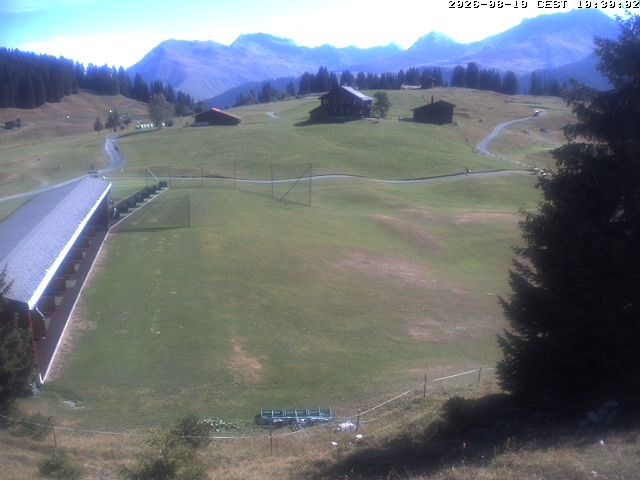 Archiv Foto Webcam Golfhaus in Arosa