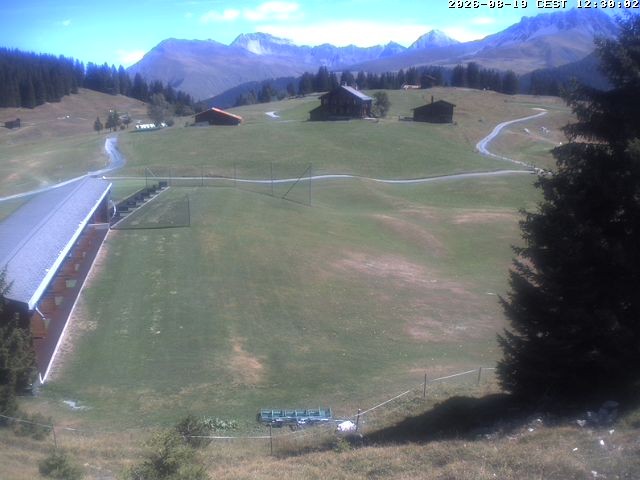 Archiv Foto Webcam Golfhaus in Arosa