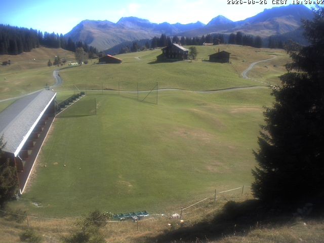 Archiv Foto Webcam Golfhaus in Arosa