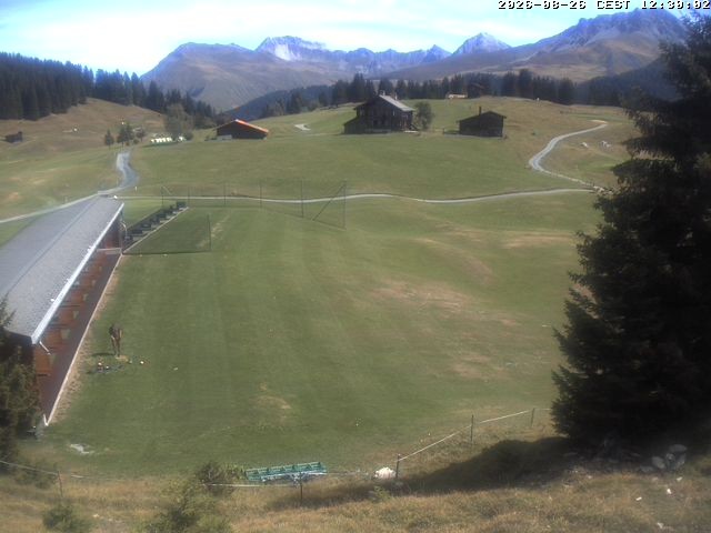 Archiv Foto Webcam Golfhaus in Arosa
