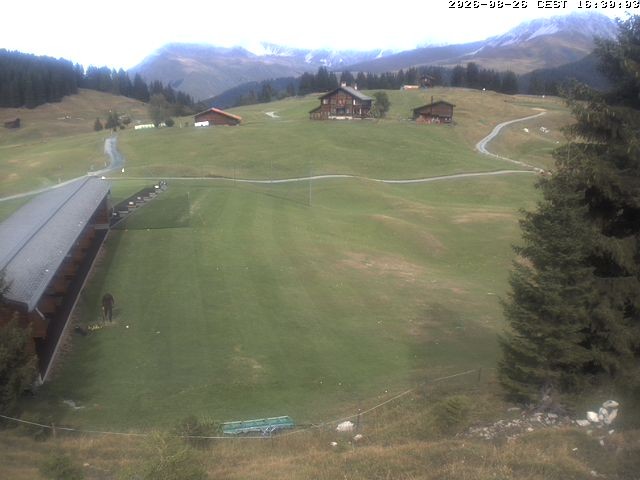Archiv Foto Webcam Golfhaus in Arosa