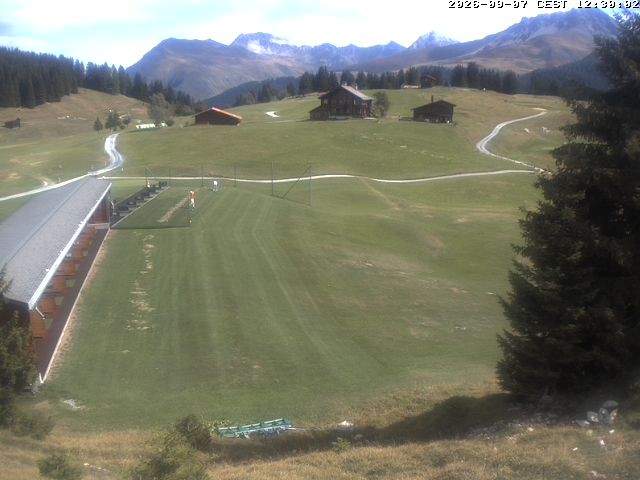 Archiv Foto Webcam Golfhaus in Arosa