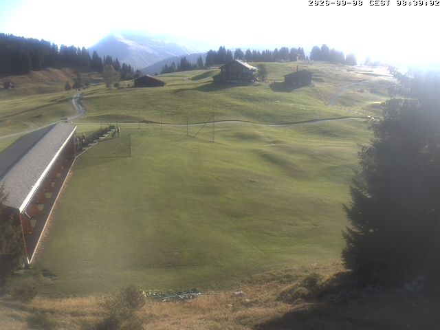Archiv Foto Webcam Golfhaus in Arosa