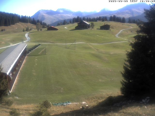 Archiv Foto Webcam Golfhaus in Arosa