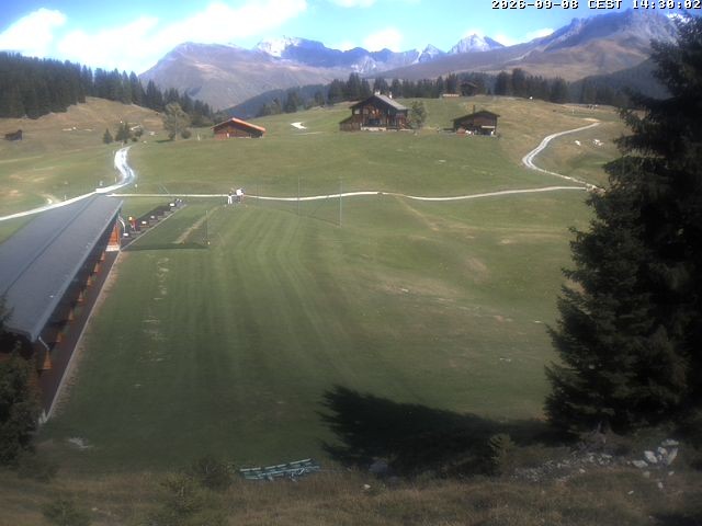 Archiv Foto Webcam Golfhaus in Arosa