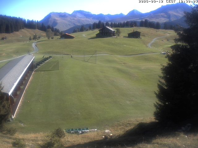 Archiv Foto Webcam Golfhaus in Arosa