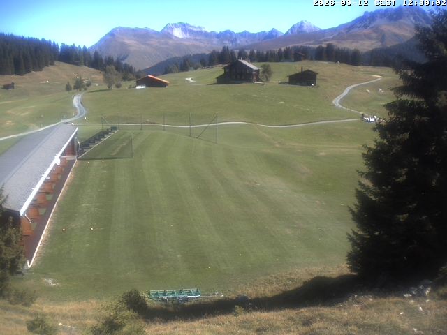 Archiv Foto Webcam Golfhaus in Arosa