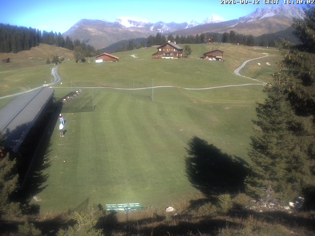 Archiv Foto Webcam Golfhaus in Arosa