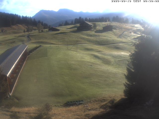 Archiv Foto Webcam Golfhaus in Arosa