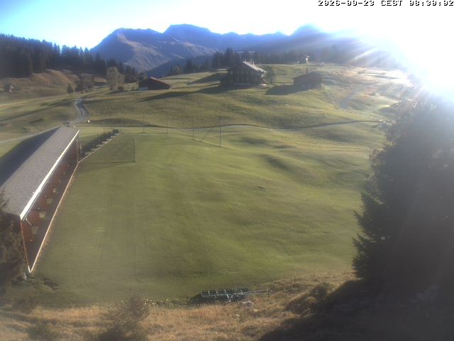 Archiv Foto Webcam Golfhaus in Arosa