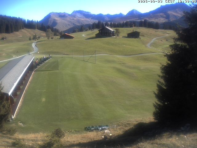 Archiv Foto Webcam Golfhaus in Arosa