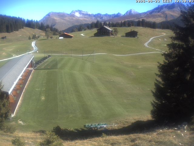 Archiv Foto Webcam Golfhaus in Arosa