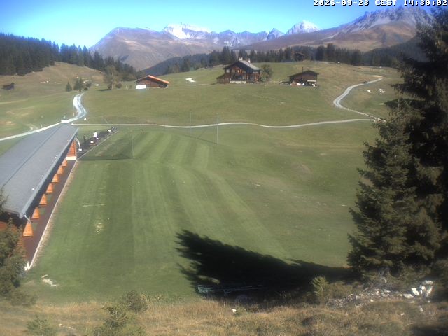 Archiv Foto Webcam Golfhaus in Arosa