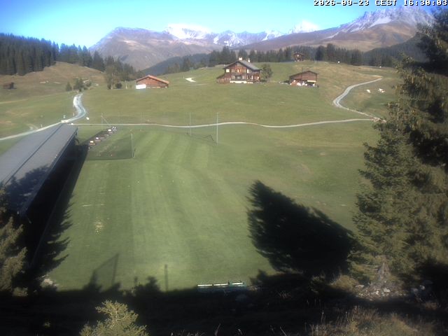 Archiv Foto Webcam Golfhaus in Arosa