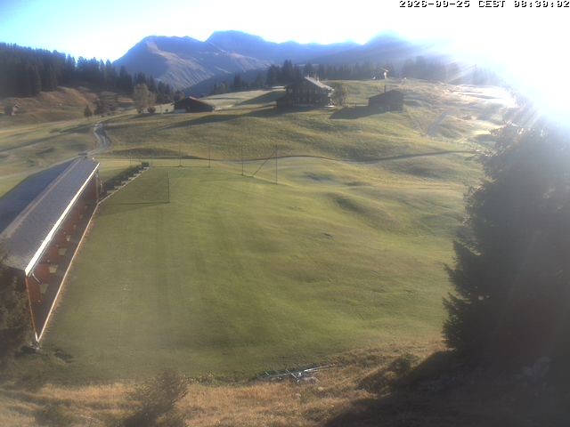 Archiv Foto Webcam Golfhaus in Arosa
