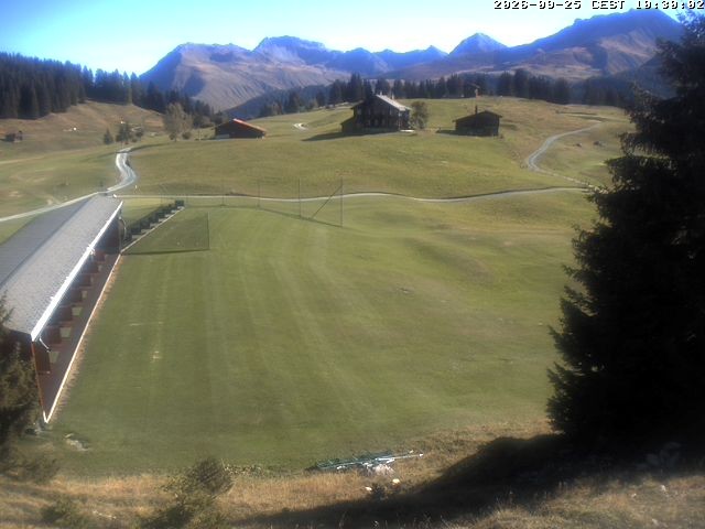 Archiv Foto Webcam Golfhaus in Arosa