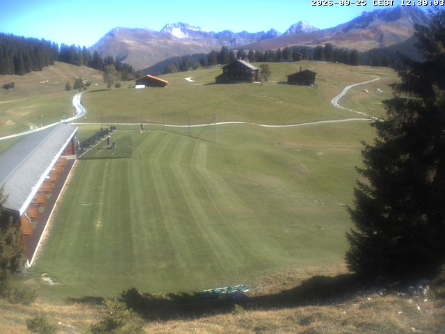Archiv Foto Webcam Golfhaus in Arosa
