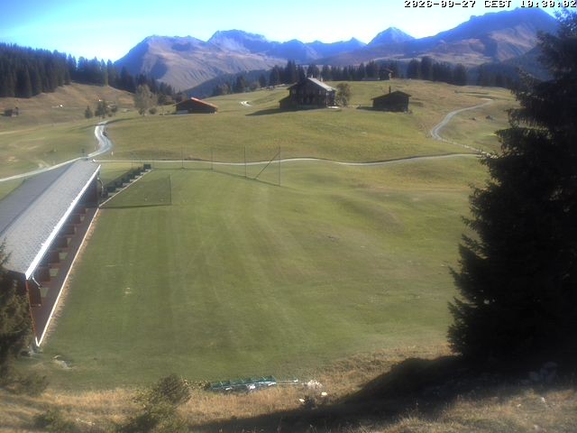 Archiv Foto Webcam Golfhaus in Arosa
