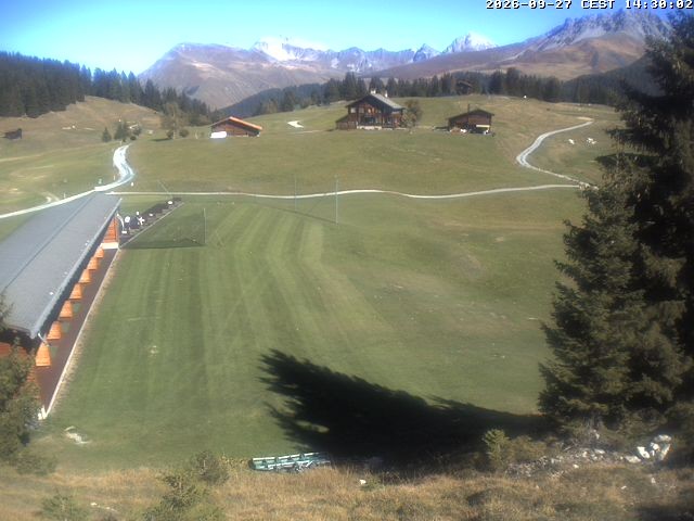 Archiv Foto Webcam Golfhaus in Arosa