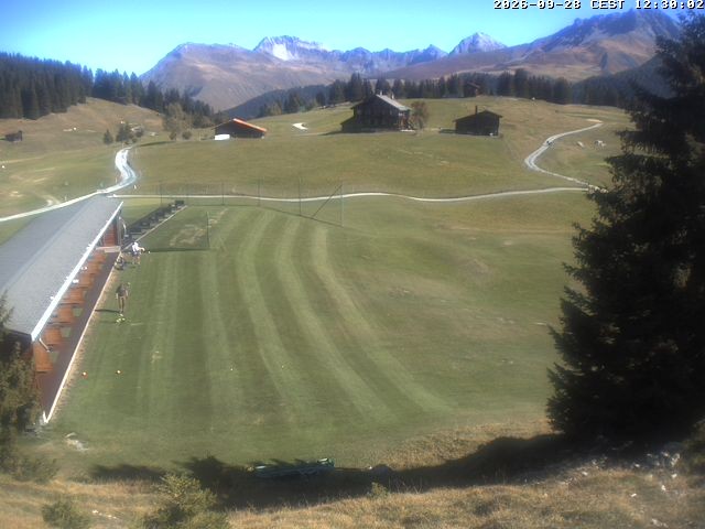 Archiv Foto Webcam Golfhaus in Arosa