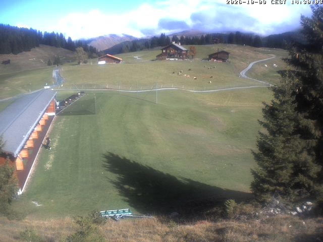 Archiv Foto Webcam Golfhaus in Arosa