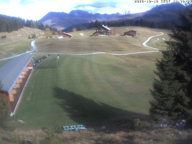 Archiv Foto Webcam Golfhaus in Arosa
