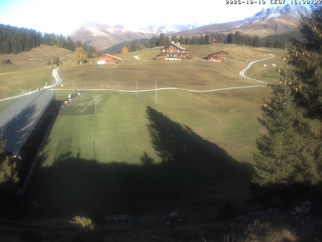 Archiv Foto Webcam Golfhaus in Arosa