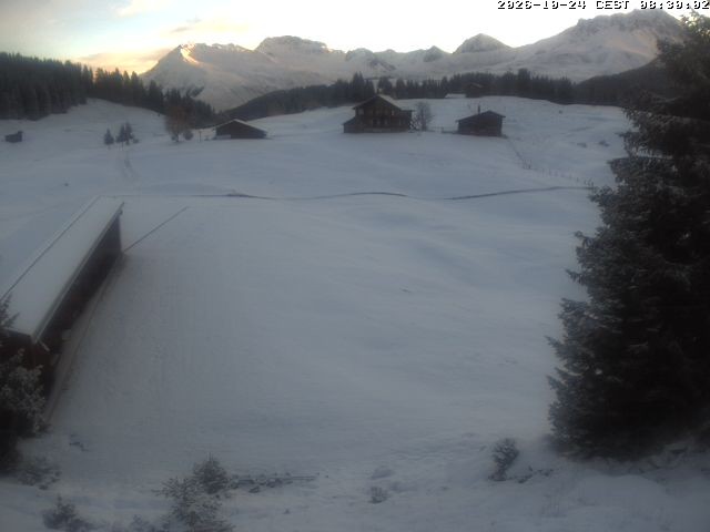 Archiv Foto Webcam Golfhaus in Arosa