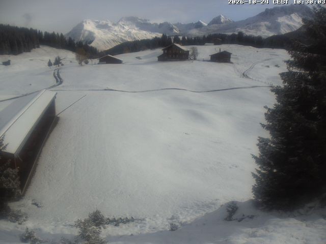 Archiv Foto Webcam Golfhaus in Arosa