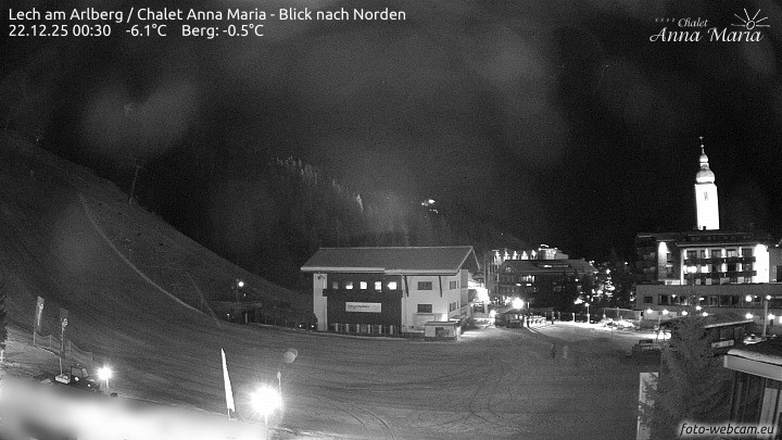 Archiv Foto Webcam Schlegelkopfareal, Lech