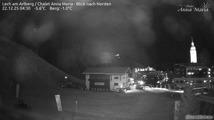 Archiv Foto Webcam Schlegelkopfareal, Lech