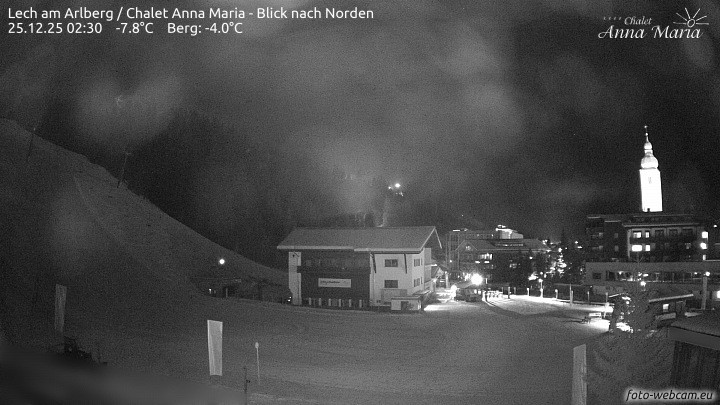 Archiv Foto Webcam Schlegelkopfareal, Lech