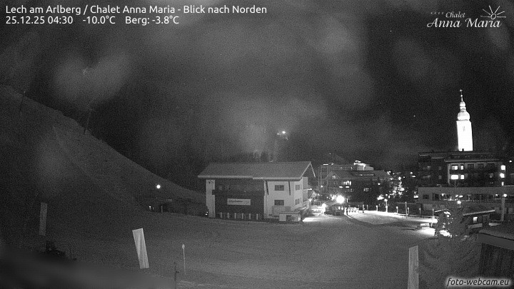 Archiv Foto Webcam Schlegelkopfareal, Lech