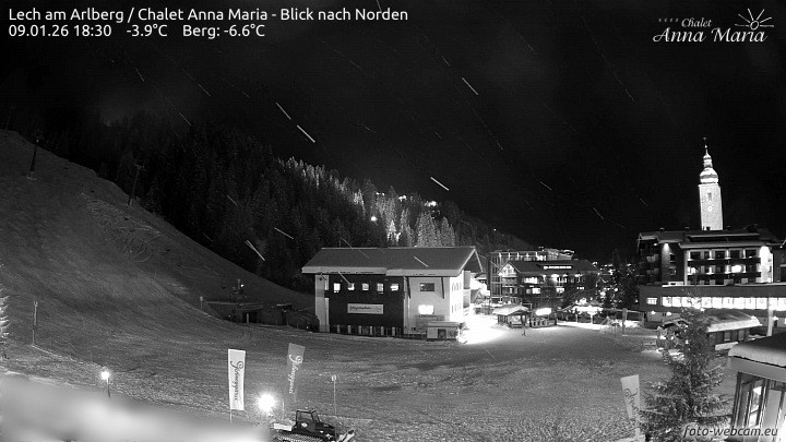 Archiv Foto Webcam Schlegelkopfareal, Lech